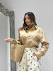 Camicia di lino Beige