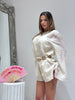 Cintura Oro pietre Bianche