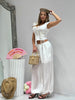 Pantalone Bianco Velato