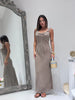 Vestito Mambo Marrone e celeste