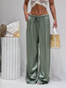 Pantalone Satin Verde