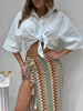 Camicia in lino Bianca