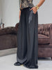 Pantalone Satin Nero Comfy
