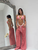 Costume e Pantalone Capri Rosso