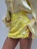 Gonna Paillettes Gialla