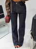 Jeans a palazzo Lavaggio Scuro